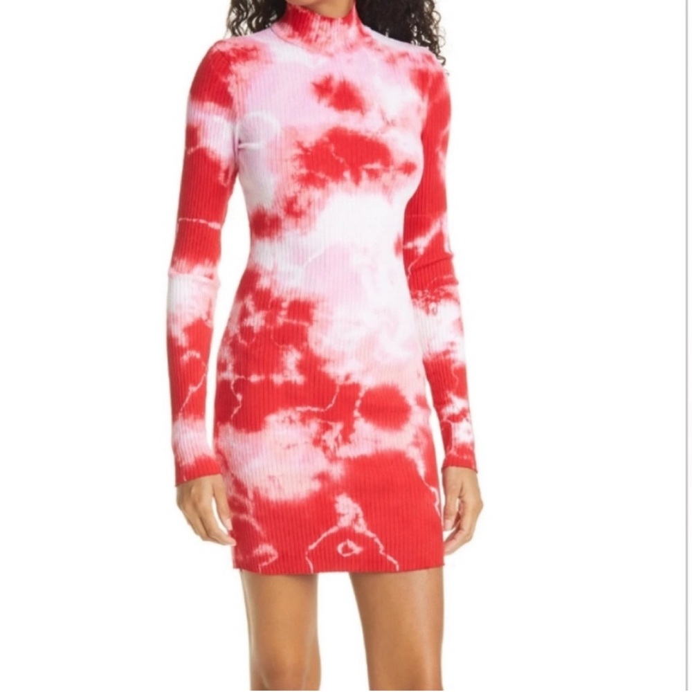 The Ibiza Tie Dye Long Sleeve Dress